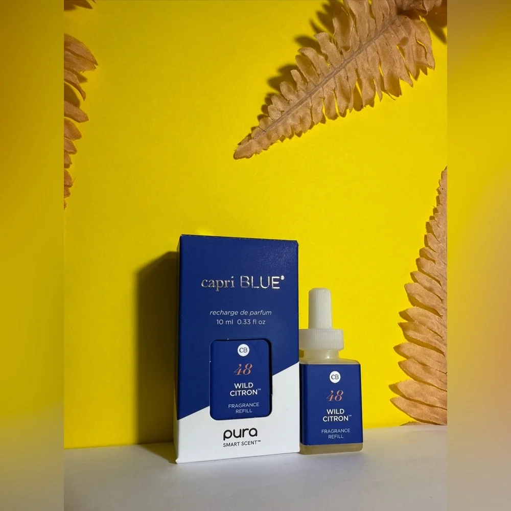 Capri Blue Pura Smart Home Plug-in Diffuser Refills – Wild Citron (Pack of 2) - Picture 5 of 7